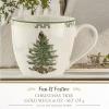 image:imageSpode Christmas Tree Gold Mug Set of 4  16 oz Holiday Mugs for Coffee Tea Hot Chocolate  Porcelain with 22 Karat Gold Accents Dishwasher Safe Festive Christmas Design