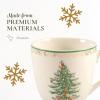 image:imageSpode Christmas Tree Gold Mug Set of 4  16 oz Holiday Mugs for Coffee Tea Hot Chocolate  Porcelain with 22 Karat Gold Accents Dishwasher Safe Festive Christmas Design