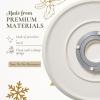 image:imageSpode Christmas Tree Lazy Susan  Non Skid 360 Degree Rotation Holiday Space Saver for Kitchen Cabinet Pantry Rotating Spice Rack Organization for Easy Access Festive Entertaining