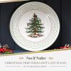 image:imageSpode Christmas Tree Lazy Susan  Polka Dot Non Skid 360 Degree Rotation Holiday Space Saver for Kitchen Cabinet Pantry Rotating Spice Rack Organization for Easy Access Festive Entertaining