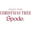 image:imageSpode Christmas Tree Polka Dot Cake Plate  11 Cookie Cupcake Dessert Serving Platter  Porcelain Cake Stand for Holiday Gatherings  Dishwasher Microwave Freezer Safe