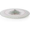 image:imageSpode Christmas Tree Polka Dot Cake Plate  11 Cookie Cupcake Dessert Serving Platter  Porcelain Cake Stand for Holiday Gatherings  Dishwasher Microwave Freezer Safe
