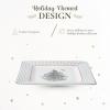 image:imageSpode Christmas Tree Polka Dot Square Platter  10 Porcelain Holiday Serving Tray for Entertaining  Dishwasher amp Microwave Safe  Christmas Dessert Tray for Serving Festive Dishes1 H x 10 L x 10 W