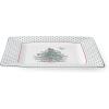 image:imageSpode Christmas Tree Polka Dot Square Platter  10 Porcelain Holiday Serving Tray for Entertaining  Dishwasher amp Microwave Safe  Christmas Dessert Tray for Serving Festive Dishes1 H x 10 L x 10 W Pack of 2
