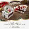 image:imageSpode Christmas Tree Santa Sleigh Winter Wonderland Snow Globe Plays Soothing Music  Durable Dolomite Personalized Collectible Great for Christmas Weddings Home Dcor