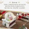 image:imageSpode Christmas Tree Santa Sleigh Winter Wonderland Snow Globe Plays Soothing Music  Durable Dolomite Personalized Collectible Great for Christmas Weddings Home Dcor