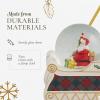 image:imageSpode Christmas Tree Santa Sleigh Winter Wonderland Snow Globe Plays Soothing Music  Durable Dolomite Personalized Collectible Great for Christmas Weddings Home Dcor