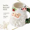 image:imageSpode Christmas Tree Snowman Toby Mug  Festive Ceramic Coffee Cup with Decorative Snowman Design  Holiday Tea Mug Ideal for Hot Beverages  Dishwasher amp Microwave SafeSanta