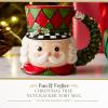 image:imageSpode Christmas Tree Snowman Toby Mug  Festive Ceramic Coffee Cup with Decorative Snowman Design  Holiday Tea Mug Ideal for Hot Beverages  Dishwasher amp Microwave SafeNutcracker