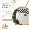 image:imageSpode Christmas Tree Snowman Toby Mug  Festive Ceramic Coffee Cup with Decorative Snowman Design  Holiday Tea Mug Ideal for Hot Beverages  Dishwasher amp Microwave SafeSanta
