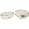 image:imageSpode Christmas Tree 6 Oval Fluted Dish Set of 2 Porcelain Decorative Holiday Serving Platter amp Festive Appetizer Dish  Serving Roasted Vegetables Snacks Appetizers  Dishwasher Safe