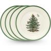 image:imageSpode Christmas Tree 9Inch Luncheon Plate Set of 4  Porcelain Dinner amp Appetizer Plate HolidayThemed Serving Tray Microwave amp Dishwasher Safe Festive Seasonal Dining