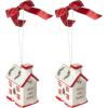 image:imageSpode Christmas Tree Bless This Home Ornament Elegant Hanging Decoration for Christmas Trees  Holiday Home Accents amp Festive Ornament  Thoughtful Keepsake amp Gift for Friends amp Family3 H x 3 L x 3 W Pack of 2