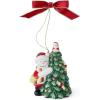 Tree Hugger Snowman