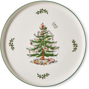 image:imageSpode Christmas Tree Lazy Susan  Non Skid 360 Degree Rotation Holiday Space Saver for Kitchen Cabinet Pantry Rotating Spice Rack Organization for Easy Access Festive Entertaining