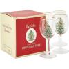 image:imageSpode Christmas Tree 13oz Wine Glasses Set of 4  Festive Holiday Drinkware with GoldRimmed Seasonal Designs Ideal for Red or White Wine at Christmas Dinners and Family Gatherings