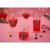 image:imageSpode Christmas Tree 13oz Wine Glasses Set of 4  Festive Holiday Drinkware with GoldRimmed Seasonal Designs Ideal for Red or White Wine at Christmas Dinners and Family Gatherings