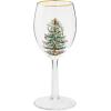 image:imageSpode Christmas Tree 13oz Wine Glasses Set of 4  Festive Holiday Drinkware with GoldRimmed Seasonal Designs Ideal for Red or White Wine at Christmas Dinners and Family Gatherings