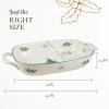 image:imageSculpted Pie DishChristmas Tree Bread Basket