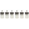image:imageSpode Delamere Spice Jars set of 6  Beautiful and Functional Kitchen Dcor  Made from Fine Porcelain  Spice Jars  45 Inch Seasoning Storage Jars  Dishwasher Safe