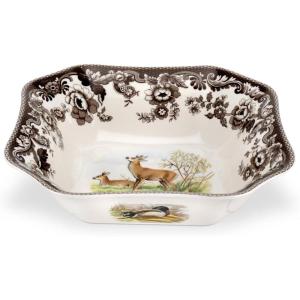 image:imageSpode Woodland American Wildlife Deer Square Salad Bowl