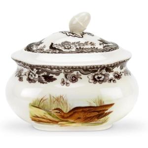 image:imageSpode Woodland Snipe Covered Sugar Bowl