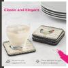 image:imagePimpernel Spode Woodland Placemats  Set of 4 HeatResistant CabinInspired Placemats  Corkbacked Board Hard Placemat Set for Dining Table  Measures 157 x 117425 x 425 Coasters Set of 6