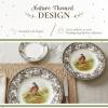 image:imageSpode 1606357 Luncheon Plate Multicolor15 H x 9 L x 9 W