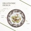 image:imageSpode 1606357 Luncheon Plate Multicolor15 H x 9 L x 9 W