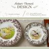 image:imageSpode 1606357 Luncheon Plate Multicolor15 H x 9 L x 9 W