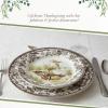 image:imageSpode 1606357 Luncheon Plate Multicolor15 H x 9 L x 9 W