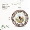 image:imageSpode 1607279 Salad Plate MulticolorBighorn Sheep