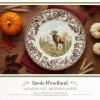 image:imageSpode 1607279 Salad Plate MulticolorBighorn Sheep