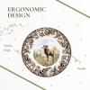 image:imageSpode 1607279 Salad Plate MulticolorBighorn Sheep