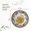image:imageSpode 1607279 Salad Plate MulticolorGolden Retriever