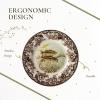 image:imageSpode 1607279 Salad Plate MulticolorSalmon
