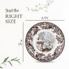 image:imageSpode 1607279 Salad Plate MulticolorSnowshoe Rabbit
