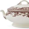 image:imageSpode Delamere Vegetable Dish with Cover  British Flowers Porcelain Server with Lid for Vegetables Stews amp Side Dishes Elegant Dining Room Serveware  122 W x 9 D Dishwasher amp Oven Safe