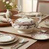 image:imageSpode Delamere Vegetable Dish with Cover  British Flowers Porcelain Server with Lid for Vegetables Stews amp Side Dishes Elegant Dining Room Serveware  122 W x 9 D Dishwasher amp Oven Safe