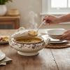 image:imageSpode Delamere Vegetable Dish with Cover  British Flowers Porcelain Server with Lid for Vegetables Stews amp Side Dishes Elegant Dining Room Serveware  122 W x 9 D Dishwasher amp Oven Safe