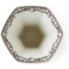 image:imageSpode Woodland 106inch Hexagonal Vase Hunting Dog Porcelain Centerpiece with British Flowers Border  Decorative Mantel amp Entryway Accent Collectible Porcelain Vase  Excellent Housewarming Gift