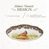image:imageSpode Woodland Pheasant Pickle Dish  85 Porcelain Tray with British Flowers Border amp Scalloped Edge Microwave Dishwasher Oven amp Freezer Safe  Rustic Serveware for Appetizers amp Sides