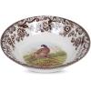 image:imageSpode Woodland Pintail Cereal Bowl  Fine Earthenware 8 Inch WildlifeInspired Dish with British Flowers Border Dishwasher Microwave Freezer amp Oven Safe  Traditional English Country ServewarePheasant
