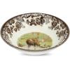 image:imageSpode Woodland Pintail Cereal Bowl  Fine Earthenware 8 Inch WildlifeInspired Dish with British Flowers Border Dishwasher Microwave Freezer amp Oven Safe  Traditional English Country ServewareMoose