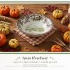image:imageSpode Woodland Pintail Cereal Bowl  Fine Earthenware 8 Inch WildlifeInspired Dish with British Flowers Border Dishwasher Microwave Freezer amp Oven Safe  Traditional English Country ServewareSnow Goose