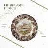 image:imageSpode Woodland Salmon Dinner Plate British Country Style Earthenware Featuring Wildlife Scene  Rustic Holiday Kitchen Accent Made in England  Festive Seasonal Table Decor Decorative Piece