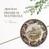 image:imageSpode Woodland Salmon Dinner Plate British Country Style Earthenware Featuring Wildlife Scene  Rustic Holiday Kitchen Accent Made in England  Festive Seasonal Table Decor Decorative Piece