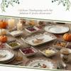 image:imageSpode Woodland Square Dishes 3  Dip Bowls  Assorted Animal Designs Porcelain Ceramic HuntingThemed Tableware  Microwave amp Dishwasher Safe  For Dips Sauces Appetizers Desserts Set of 4