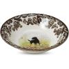image:imageSpode Woodland Pintail Cereal Bowl  Fine Earthenware 8 Inch WildlifeInspired Dish with British Flowers Border Dishwasher Microwave Freezer amp Oven Safe  Traditional English Country ServewareBlack Labrador