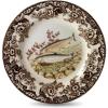 image:imageSpode Woodland Salmon Dinner Plate British Country Style Earthenware Featuring Wildlife Scene  Rustic Holiday Kitchen Accent Made in England  Festive Seasonal Table Decor Decorative Piece